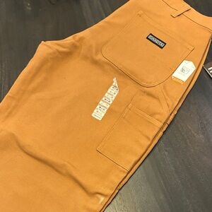Men's Work Pants — Brown/Tan